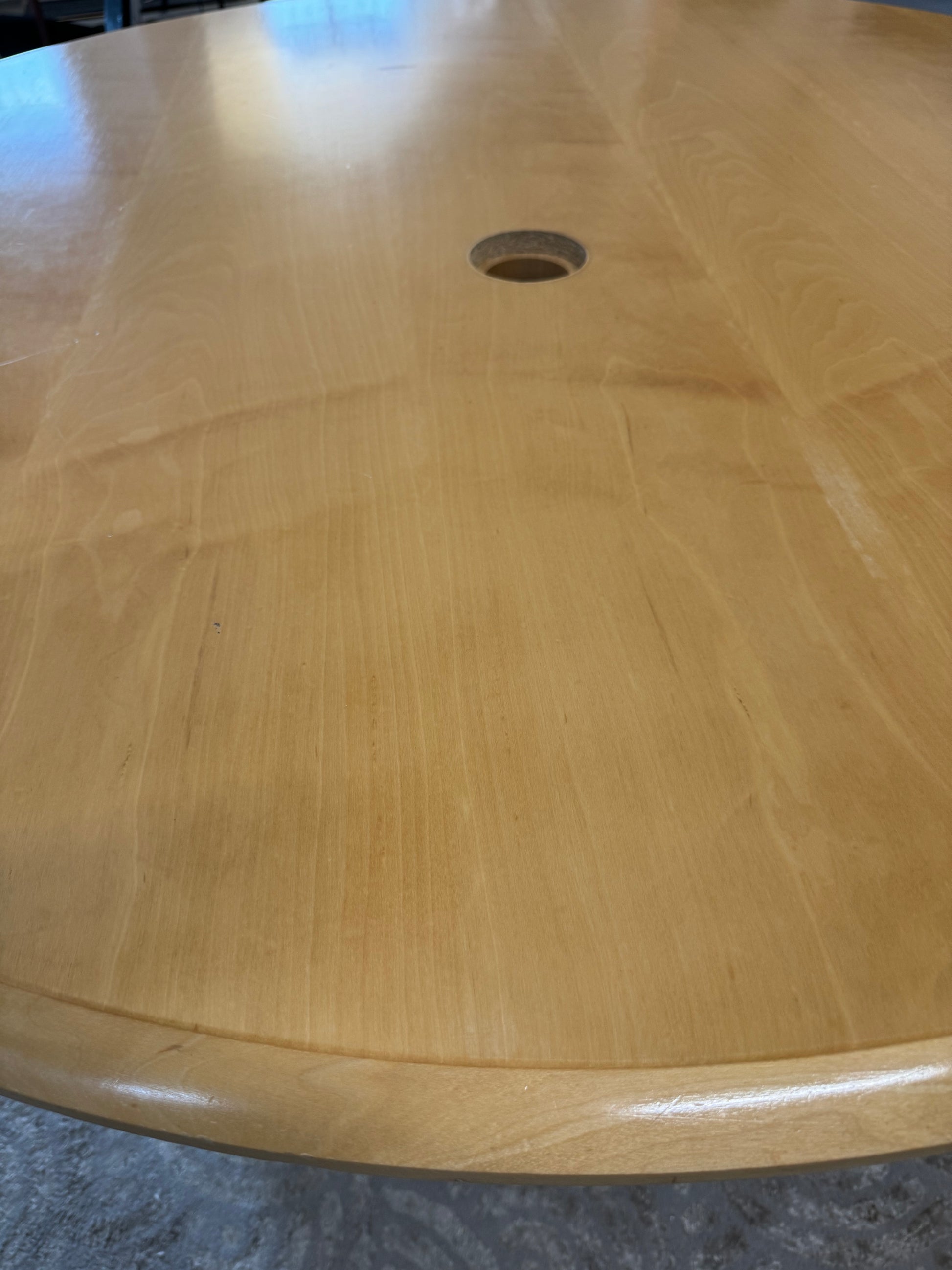 Round office meeting table