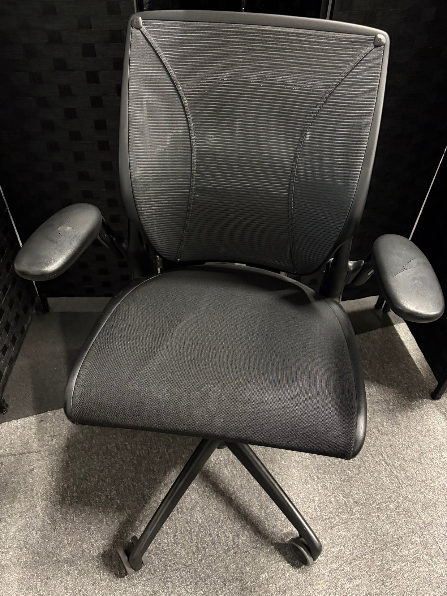 Used Humanscale black liberty chairs