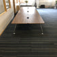 Second Hand 6 Pod Office Call centre Desk in Walnut Finish for Commercial Office-space - 480cm x 160cm