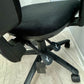 Base seat of black office desk chair