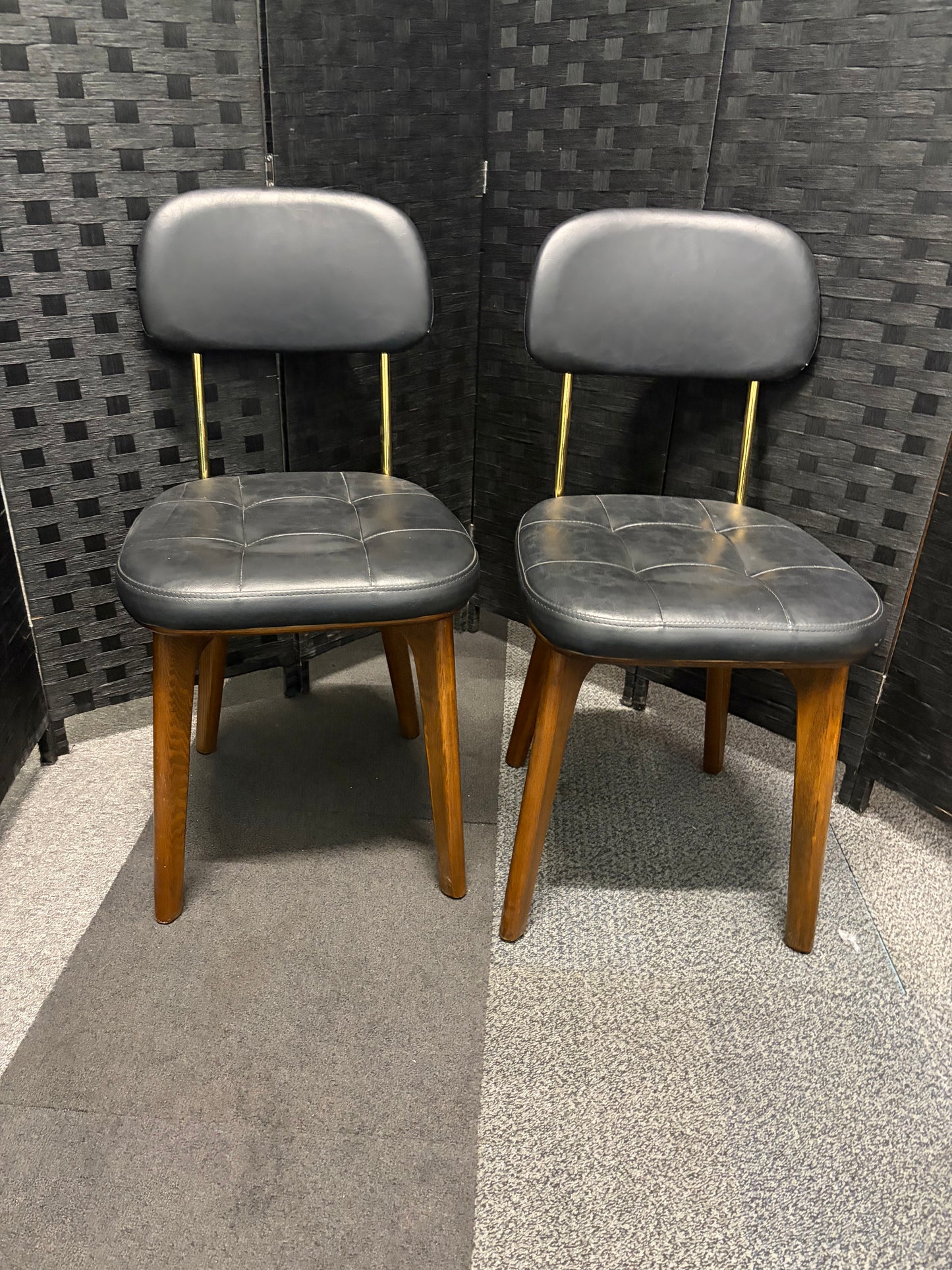 Used Utility High Back Dining Chair