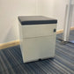 Office White 2 drawer with padded cushion