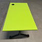 Verco Folding Colour Office Table Mobile lime green conference Desk