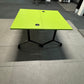 Verco Folding Colour Office Table Mobile lime green conference Desk