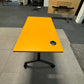 Verco Folding Colour Office Table Mobile orange conference Desk
