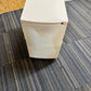 White Metal 3 Drawer Cabinet