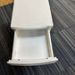 White Metal 3 Drawer Cabinet