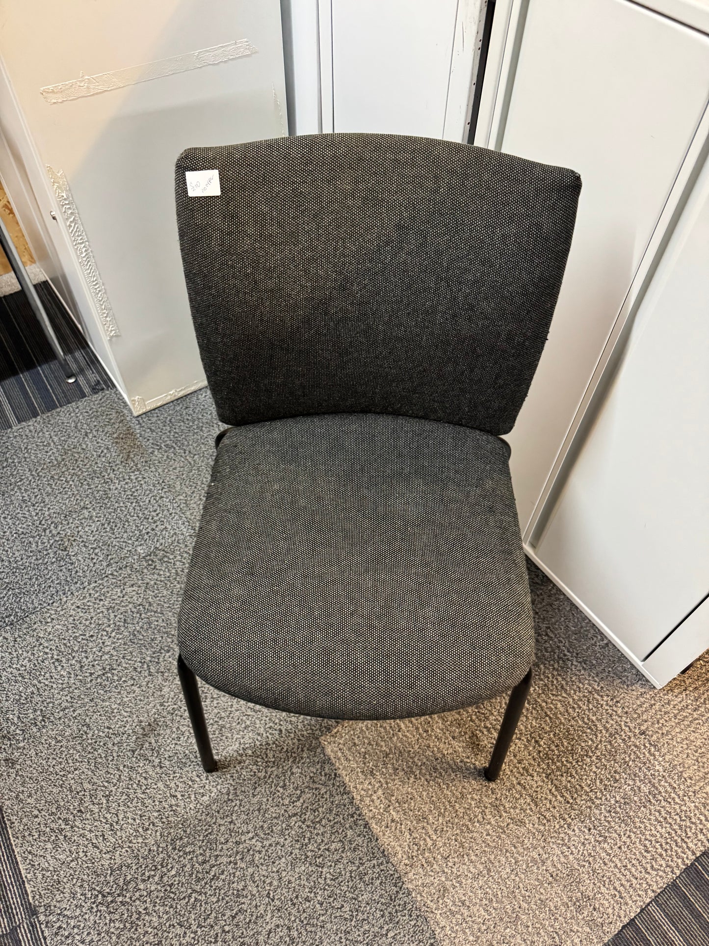 Used Dark Grey Stick Chair by Comforto