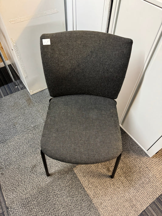 Used Dark Grey Stick Chair by Comforto