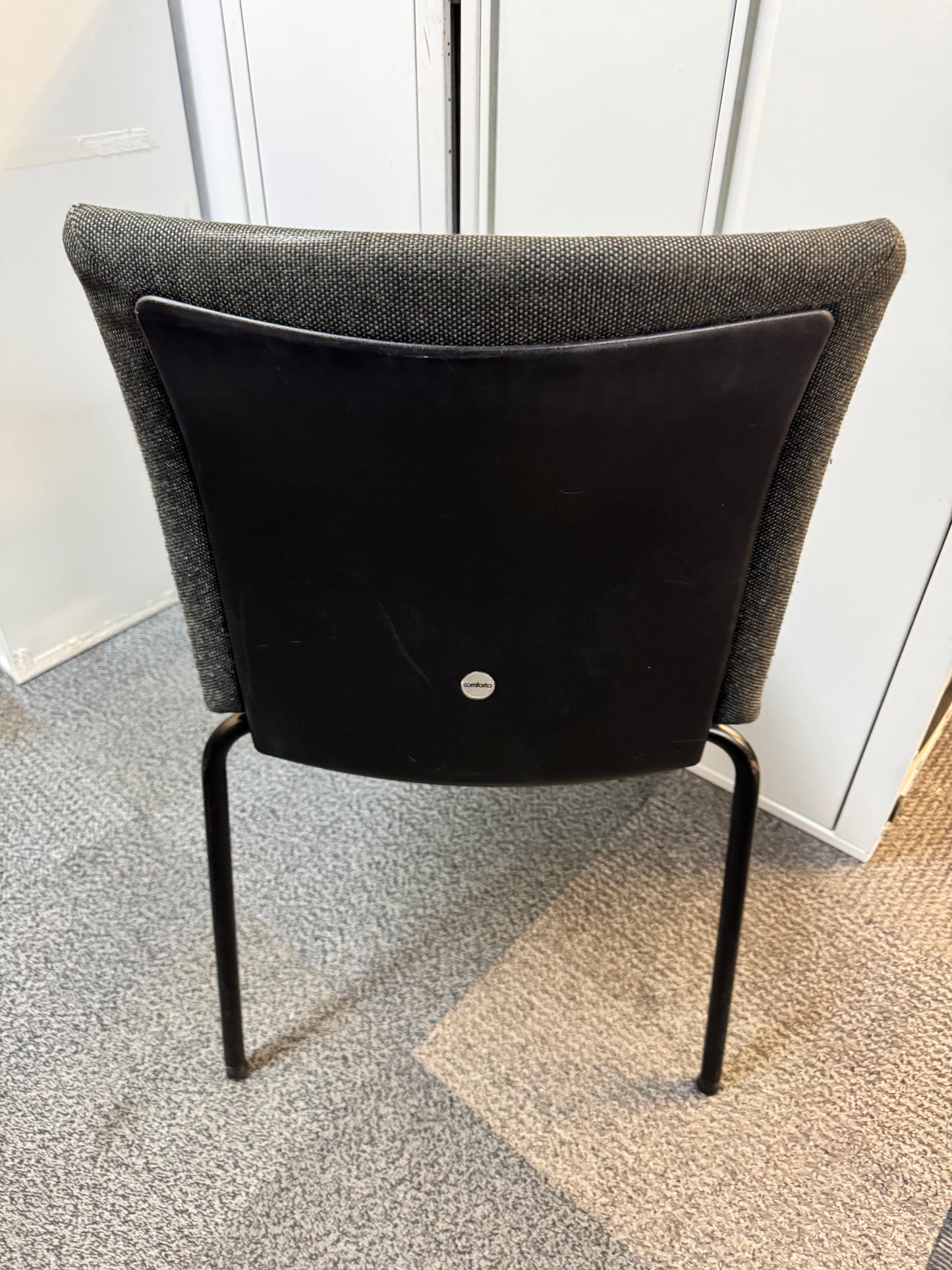 Used Dark Grey Stick Chair by Comforto