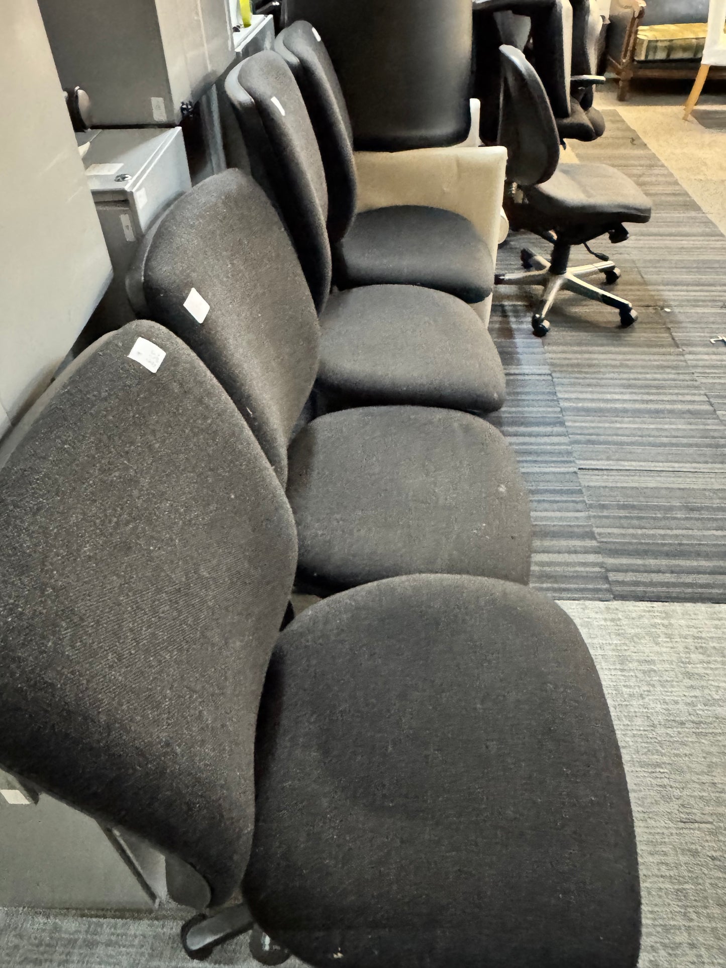 Set of 4 Ergonomic Task Swivel Chairs