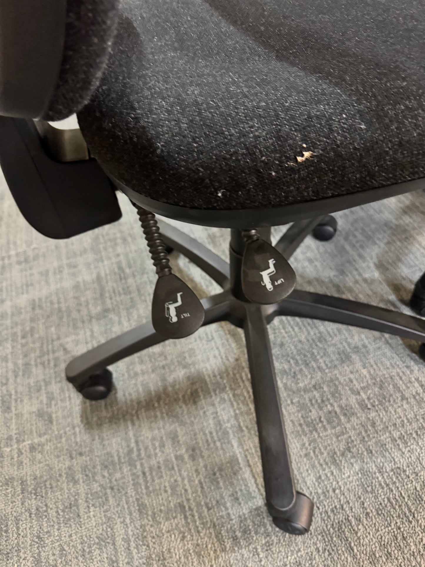 Set of 4 Ergonomic Task Swivel Chairs