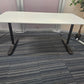 White home office 1600mm desk