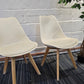 Set of 2  Eiffel Style Dining Chairs