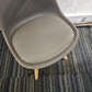 Moulded Coloured Dining Chair by Mmilo Eiffel Style with Plastic Padded Seat