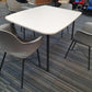 Preowned Meeting Table Foldable White 160cm x 90cm x 73cm
