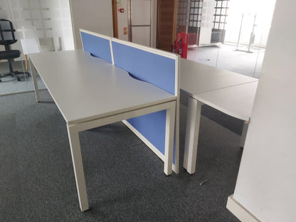 2 seater series bench desk, 240cm x 80cm