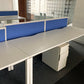 2 seater series bench desk, 240cm x 80cm