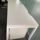 White 2 seater Pod desk in white 220cm x 80cm