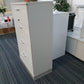 KINNARPS Pale Grey 4 DRAWER LATERAL FILING CABINET