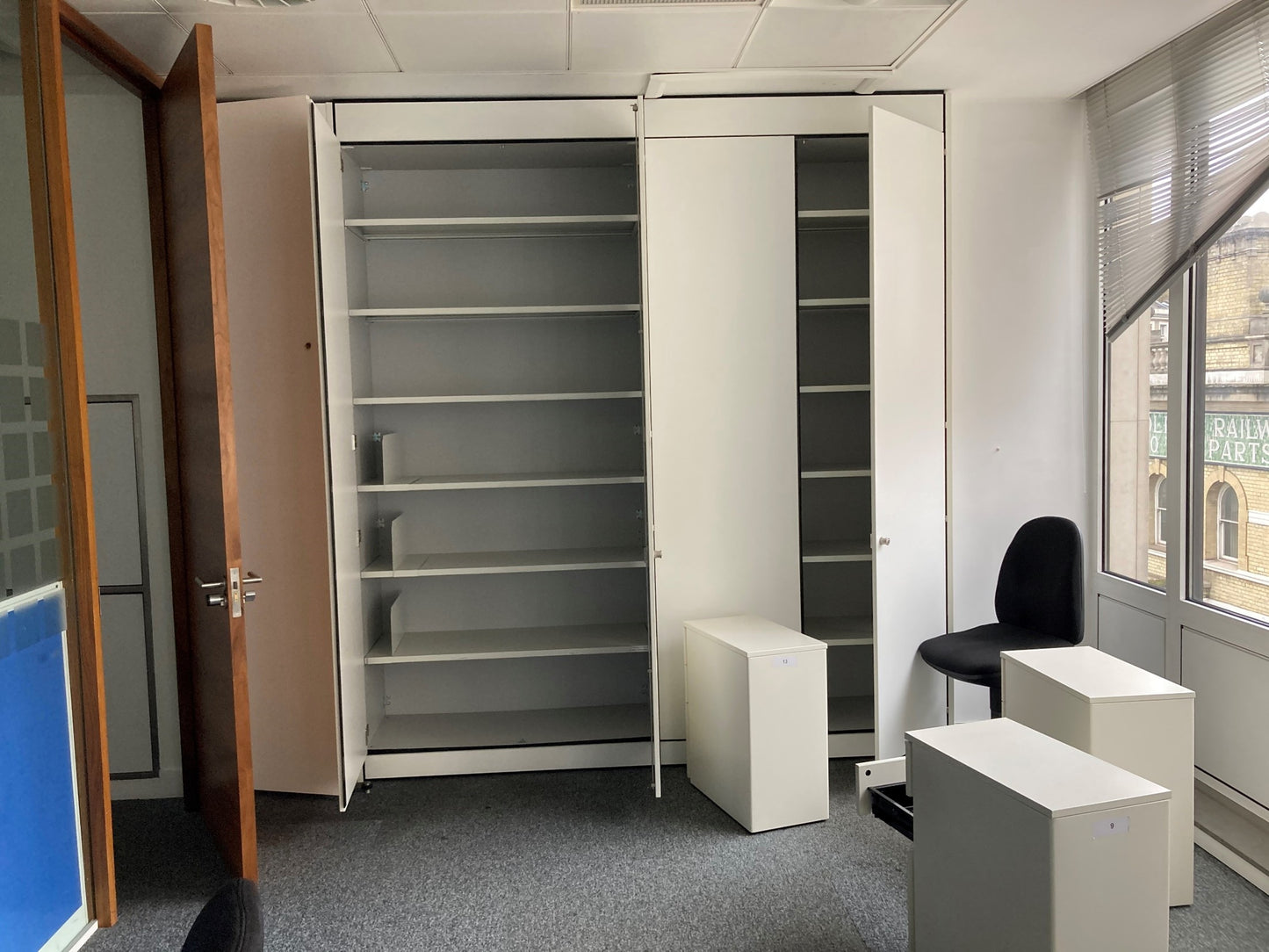 4 door tall double-door office cupboards W240cm H270cm