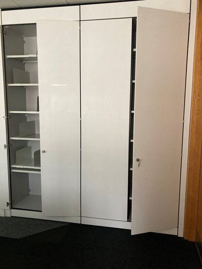 4 door tall double-door office cupboards W240cm H270cm D47cm