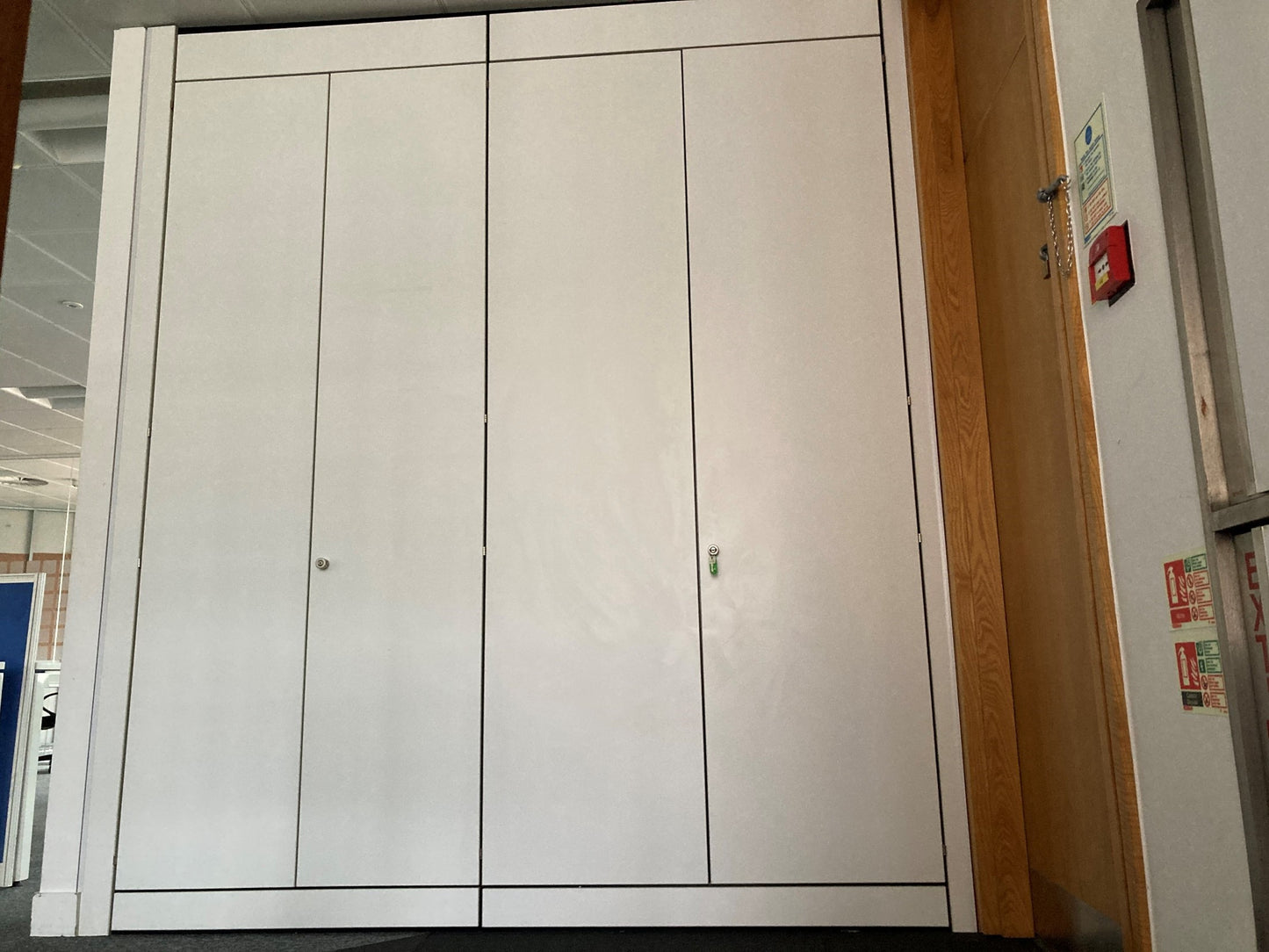 4 door tall double-door office cupboards W240cm H270cm