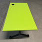 Verco Folding Colour Office Table Mobile lime green conference 120cm x 65cm