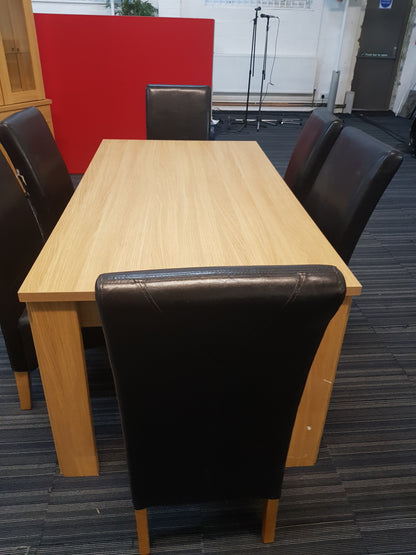 6 Seater Dining / Office Canteen Table 170cm x 92.5cm