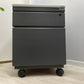 2 drawer mobile drawers in dark grey D57CM W42CM