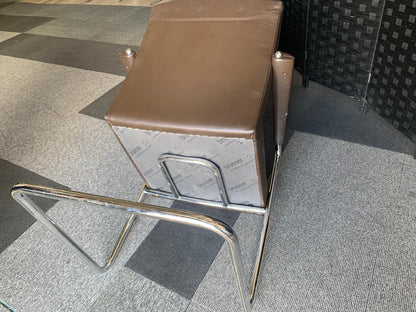 £99 each Quality Brown Leather Office Meeting Chair by Brunner | Conference and Boardroom Chairs
