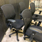 Second-hand Office Swivel Chair Black with Mesh-Back