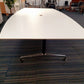 Large meeting table in white