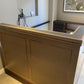 Used Second Hand L shaped Corner Left Return Reception Desk  H=120cm W=169cm L= 151cm