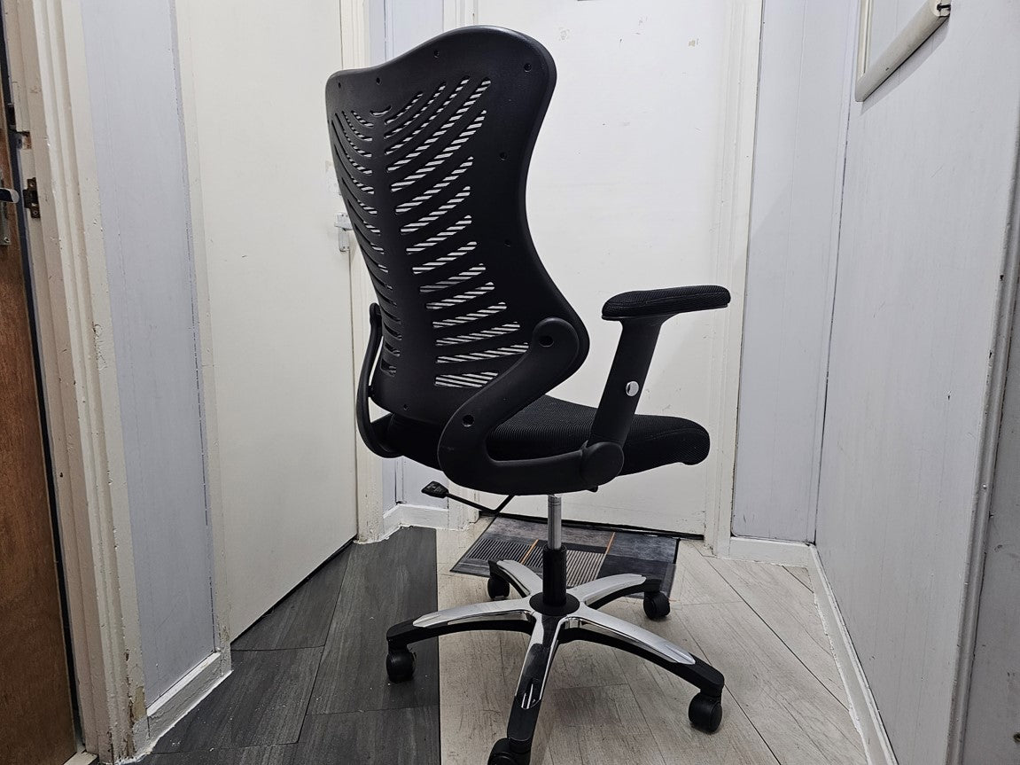 Black Grey Office Swivel Chair