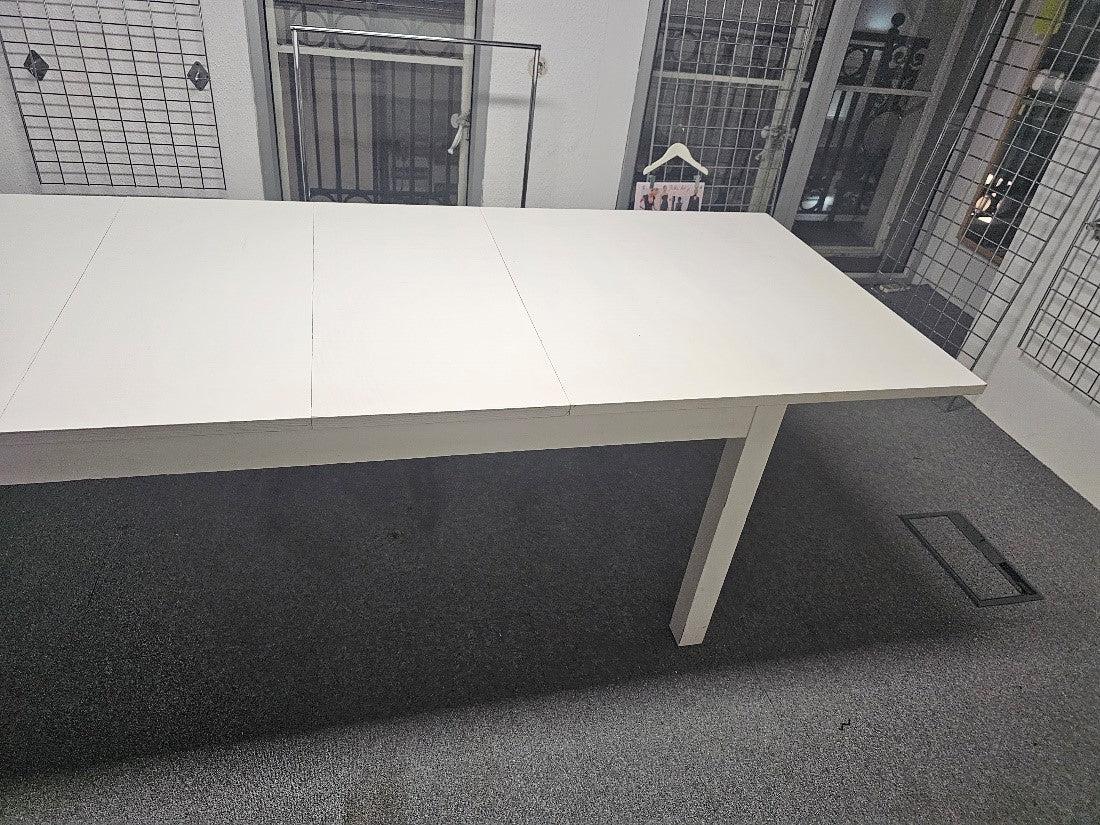 8 Seater IKEA Bjursta Canteen Dining Table