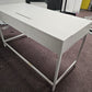 White IKEA Alex Office home Desk