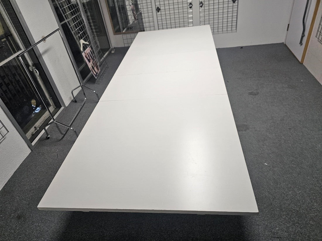 8 Seater IKEA Bjursta Canteen Dining Table