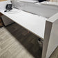 White Office Reception Table with Transaction Top