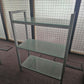 Used Glass Office Bookshelves