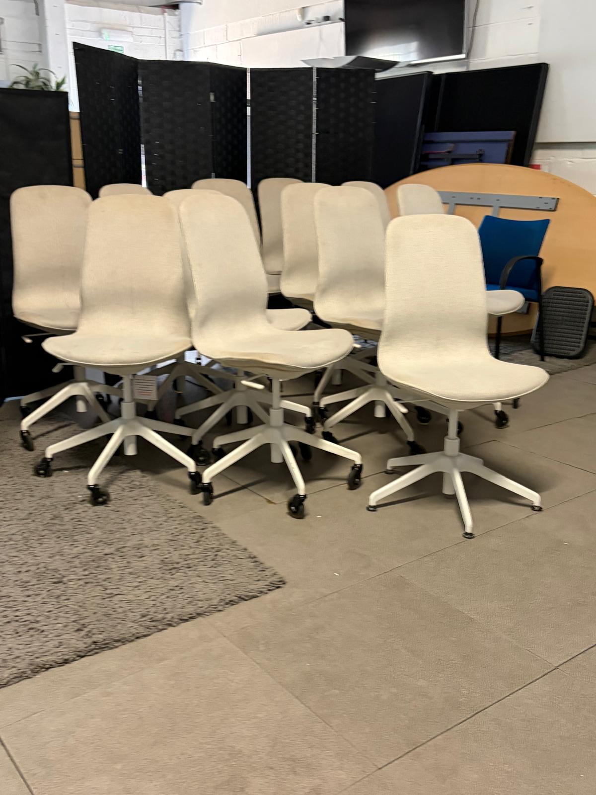 Used IKEA LANGFJALL conference chair