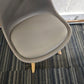Moulded Coloured Dining Chair by Mmilo Eiffel Style with Plastic Padded Seat
