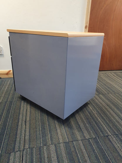 Blue-Wood Office Under Drawer Unit (H=55cm D=56.5cm W=41.7cm)