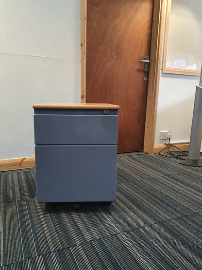 Blue-Wood Office Under Drawer Unit (H=55cm D=56.5cm W=41.7cm)