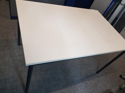 Used Home Workstation Desk in White, 120cm x 60cm