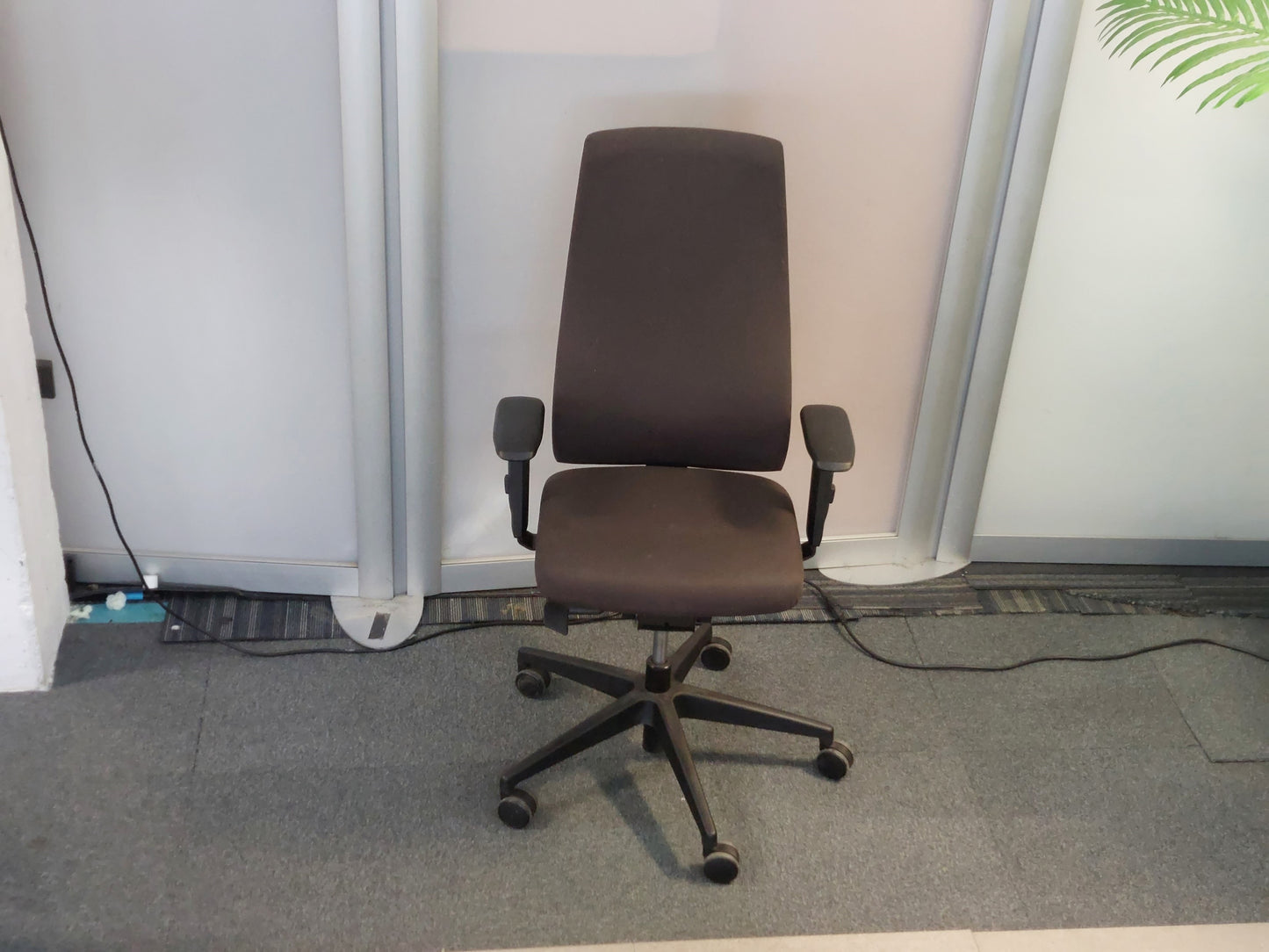 Grey Office High back Chair Swivel, Desk chair