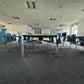 White canteen and training room table 207cm x 95cm