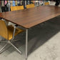 Walnut conference room table