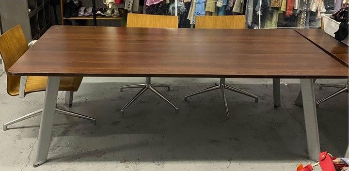 Walnut conference room furniture