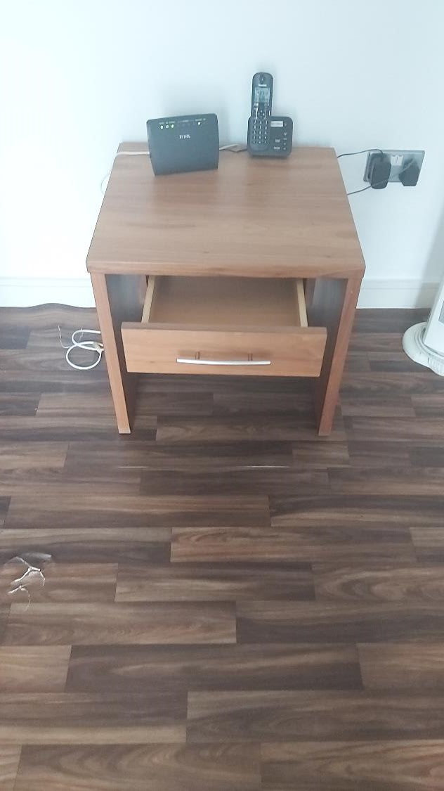 Caramel colour small coffee table